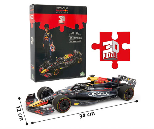 Red bull racing jigsaw - red,