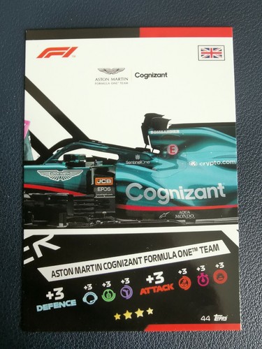 2021 topps turbo attax - 2021, f1