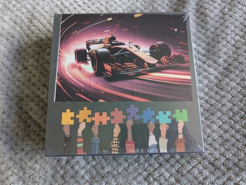 Formula racing car jigsaw - 1,