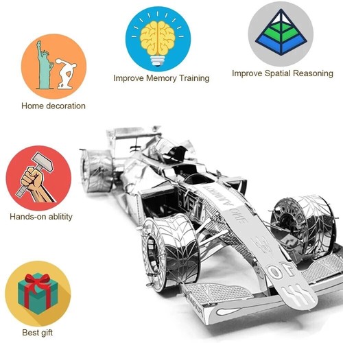 Racing car 3d metal - 🇬🇧f1,