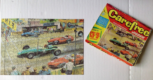 Formula vintage jigsaw - formula,