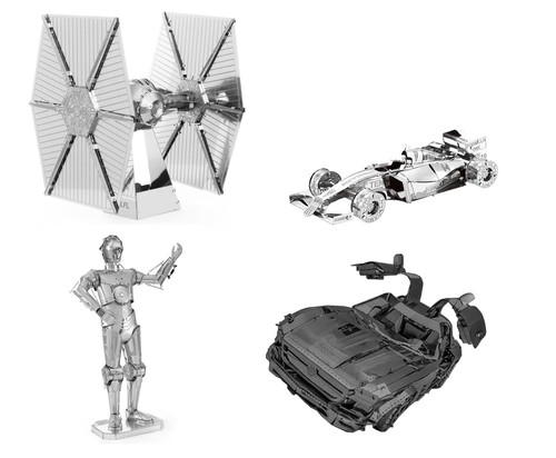 Metal model mosaic puzzle - metal,