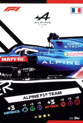 Turbo attax formula - f1, (formula