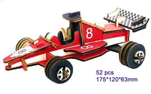 Fomula jigsaw 3d - f1,